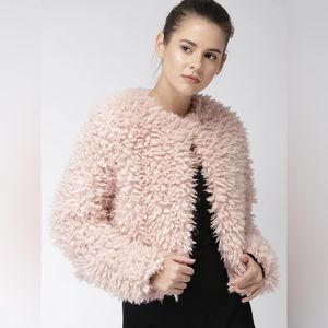 Faux fur jacket